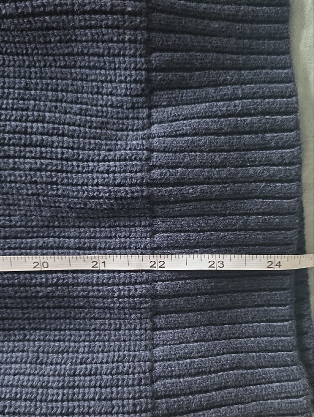 Hollister Men's Crewneck Ribbed Sweater In Navy Blue, XS, NWT. - Picture 9 of 11